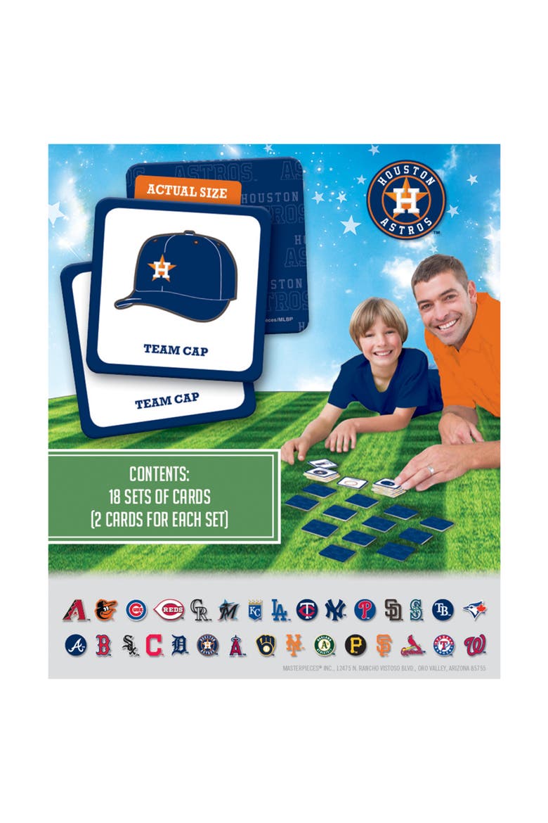 Houston Astros Matching Game, Alternate, color, Multicolor