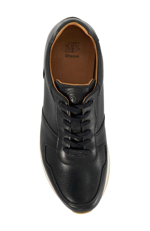 Dune London Trilogy Sneaker In Black