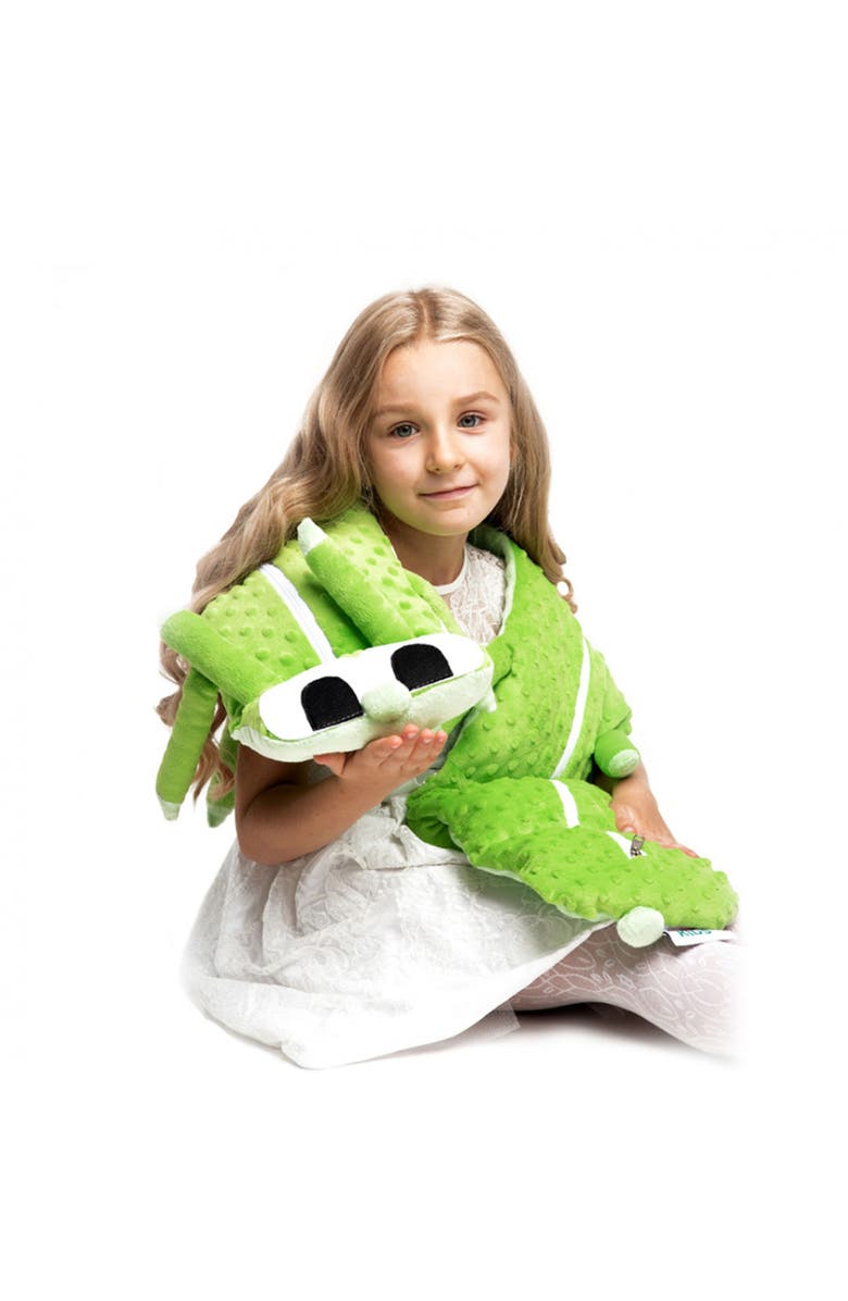 PLAYLEARN Vema Caterpillar Weighted Stuffed Animal, Alternate, color,