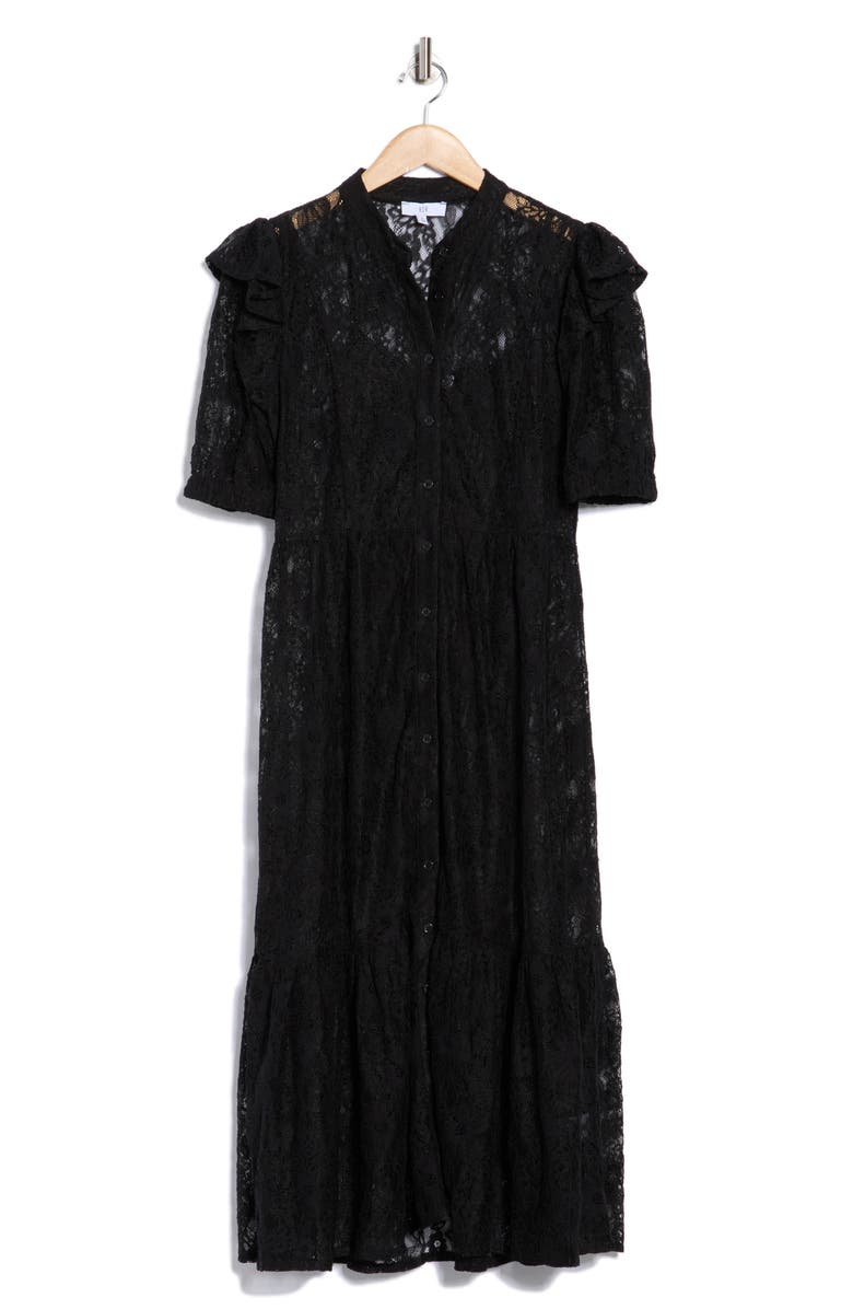 NSR Lace Short Sleeve Shirtdress | Nordstromrack NSR Lace Short Sleeve Shirtdress | Nordstromrack