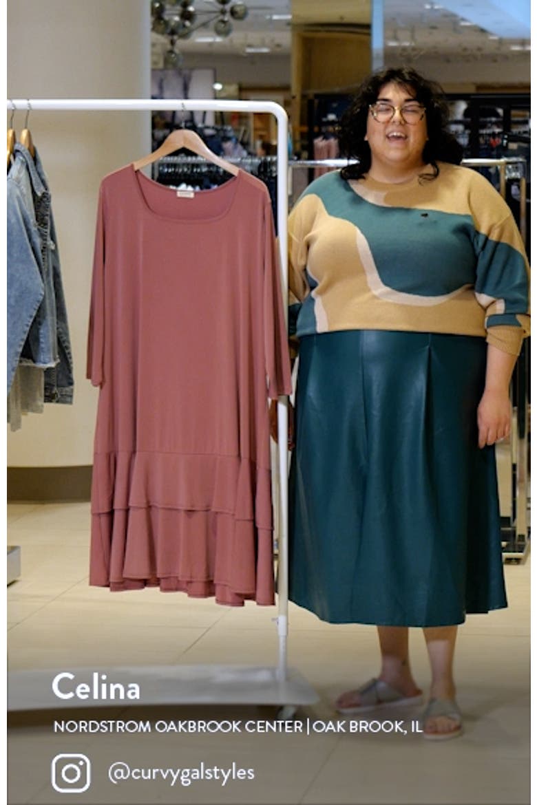 Tiered Ruffle Cocktail Dress video