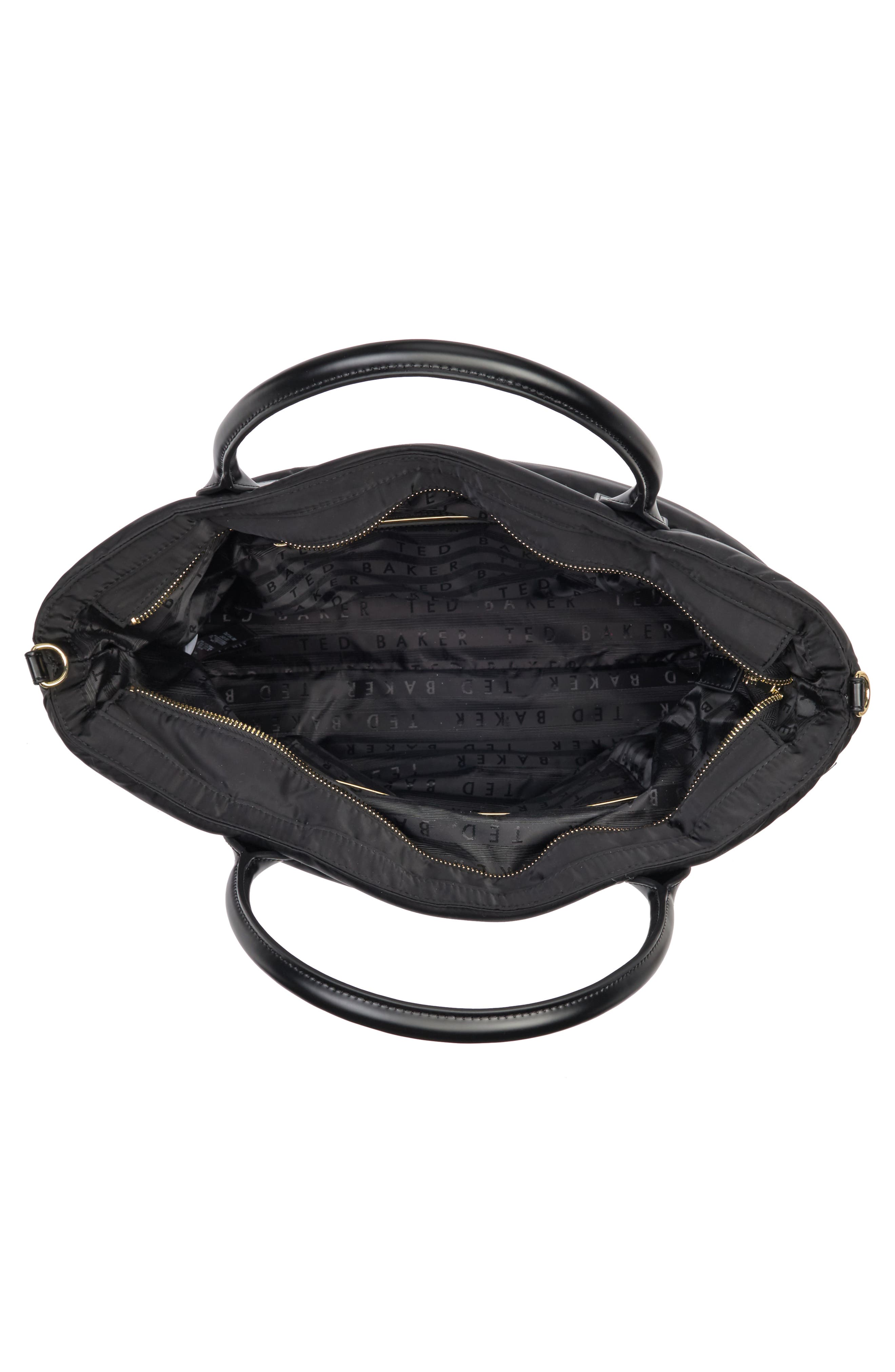 Ted Baker London Quinsi Large Quilted Puffer Bag, Alternate, color, 