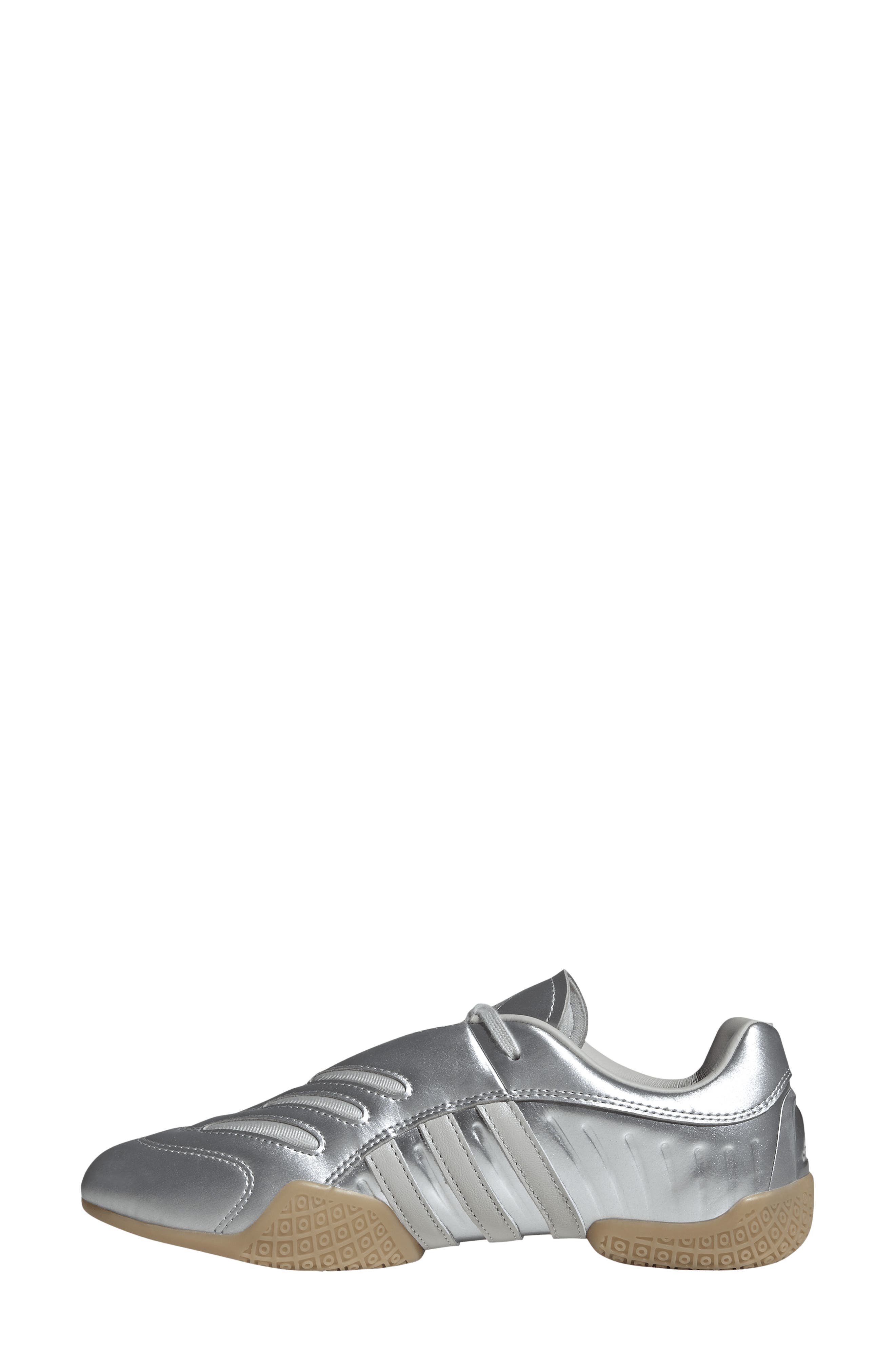 adidas Taekwondo Mei Elite Sneaker, Alternate, color, Silver Met./ Grey One/ Gum 3