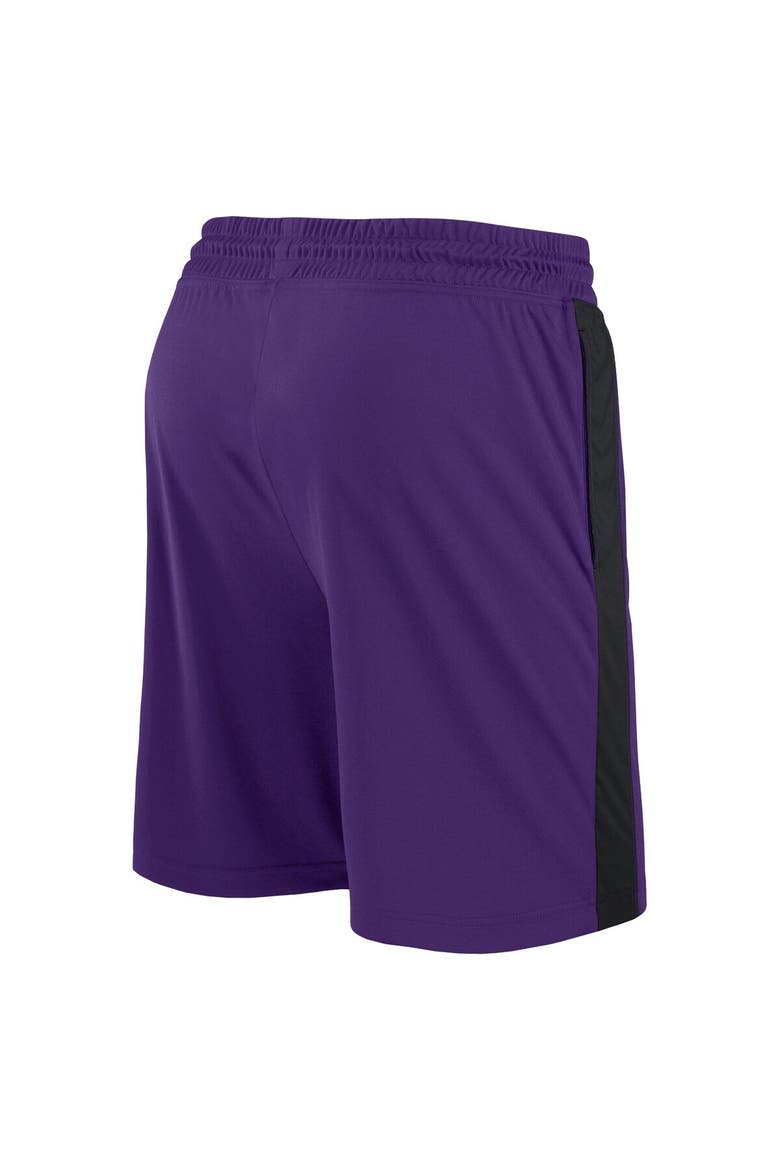 Men's Fanatics Branded Purple Phoenix Suns 75th Anniversary Downtown Performance Practice Shorts, Alternate, color, Purple