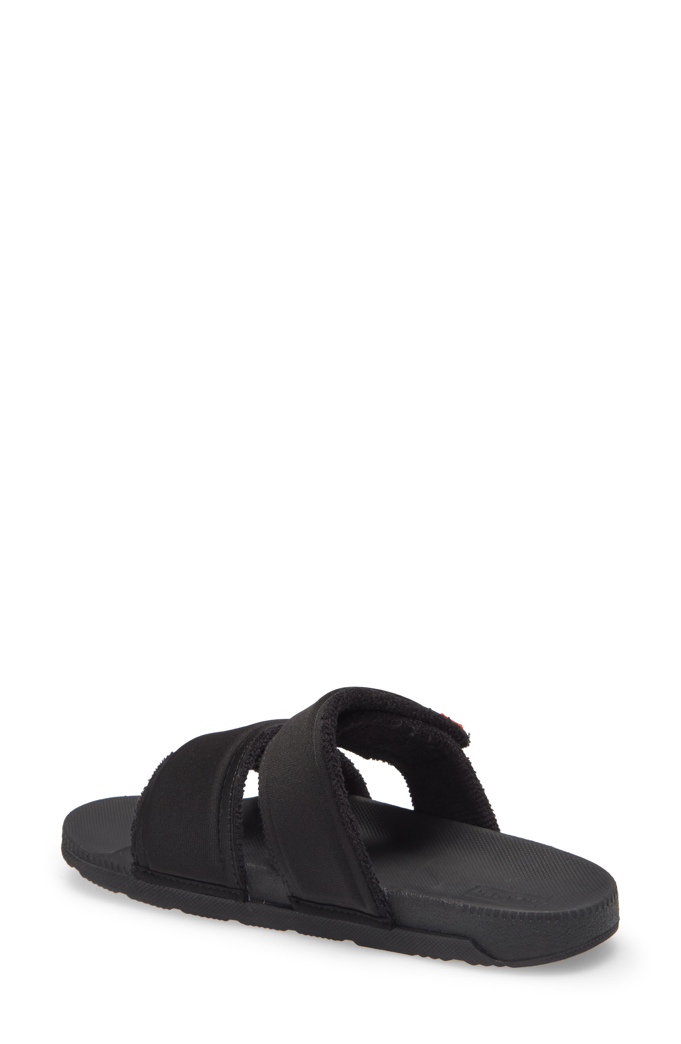 Hunter Original Two-Strap Slide Sandal, Alternate, color, 
