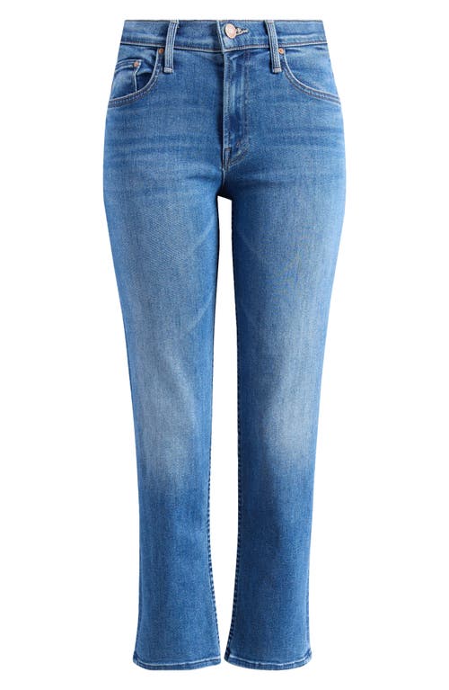 Mother Smarty Pants Ankle Jeans In Blue