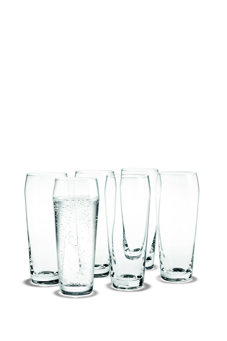 Perfection 6-Piece Tall Tumbler Set, Main, color, Clear