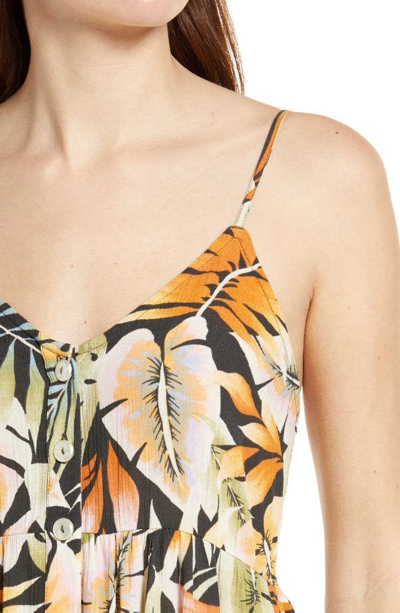 Billabong Venice Babe Floral Print Sundress, Alternate, color, 