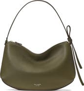 Kate Spade New York large loop pebble leather shoulder bag