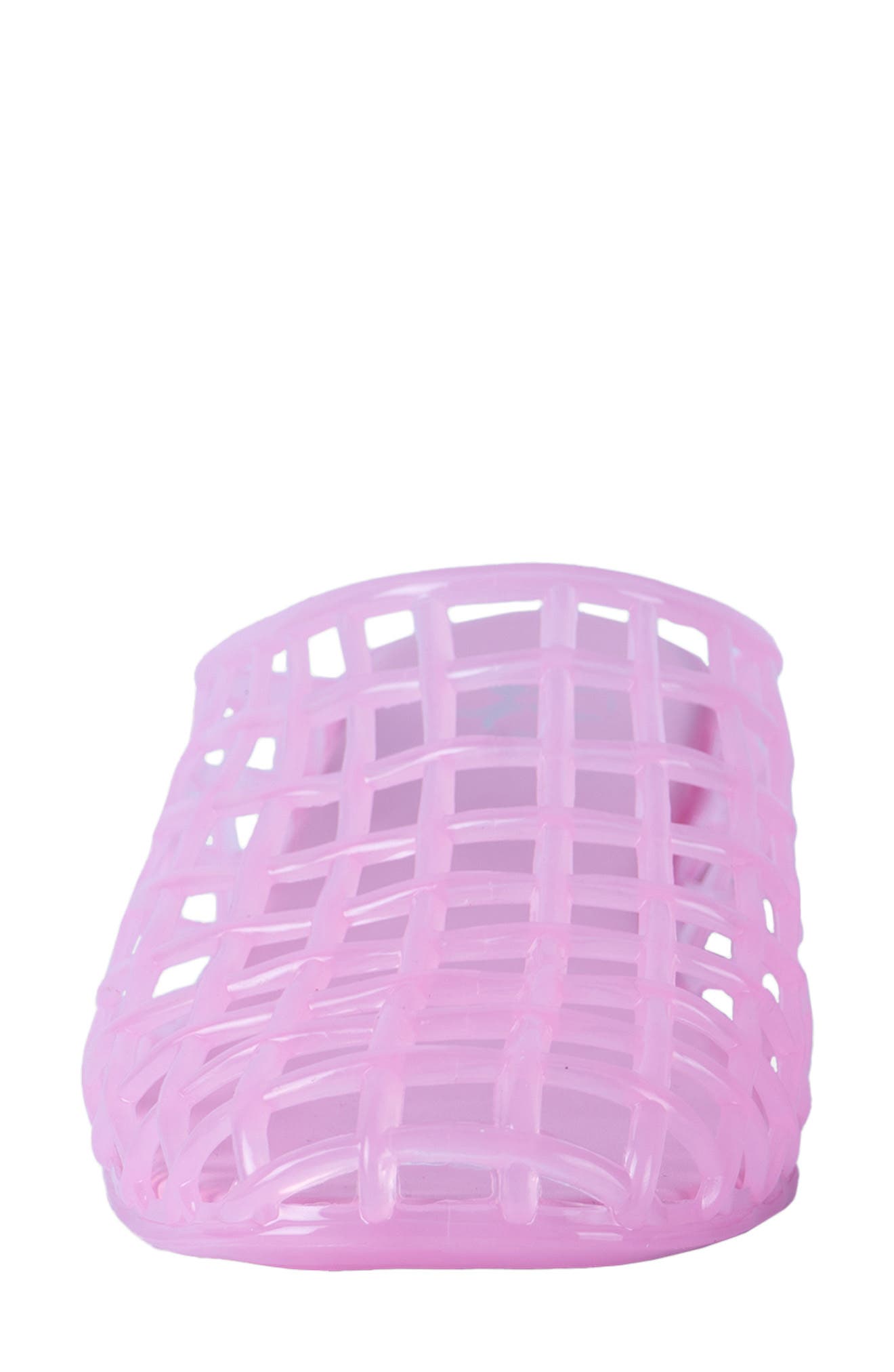 Jelavu Glimmr Jelly Mule, Alternate, color, Pink