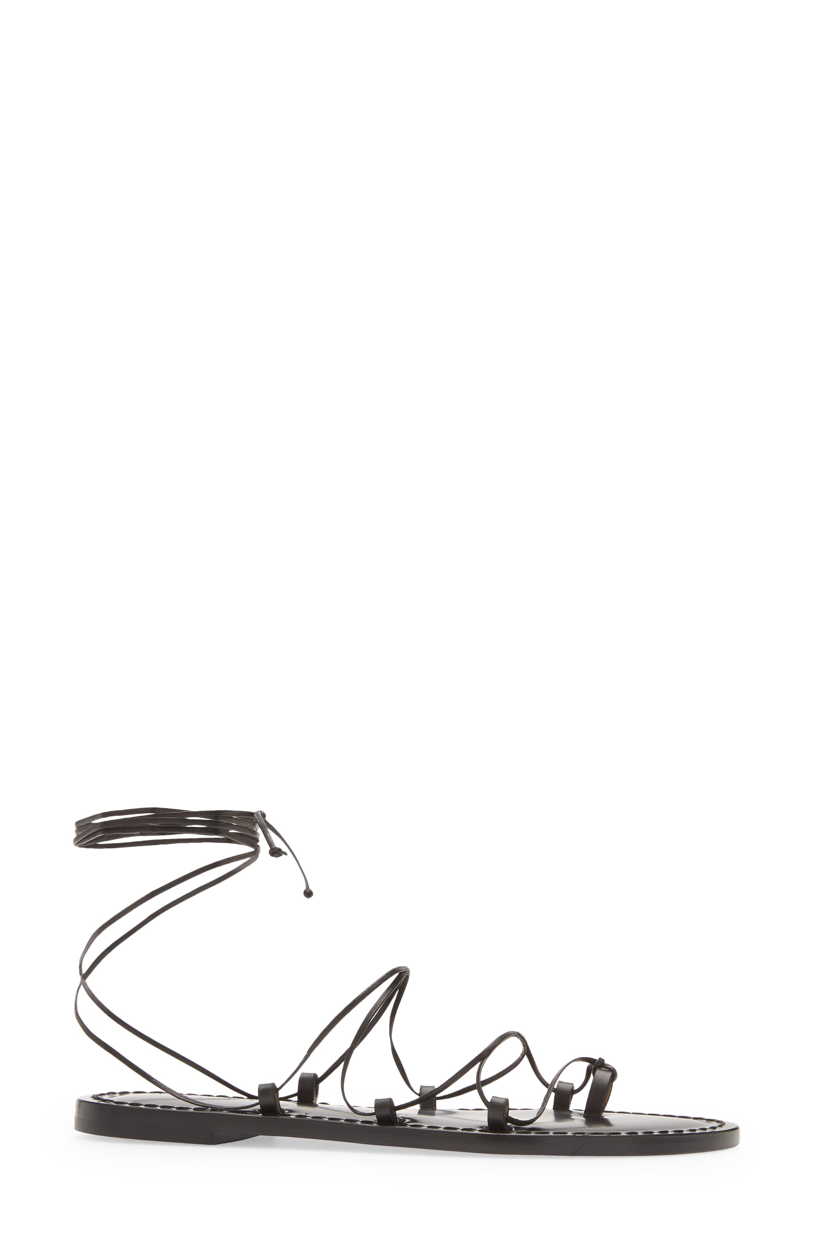 AMANU Style 10 Serengeti Strappy Ankle Tie Sandal, Alternate, color, 