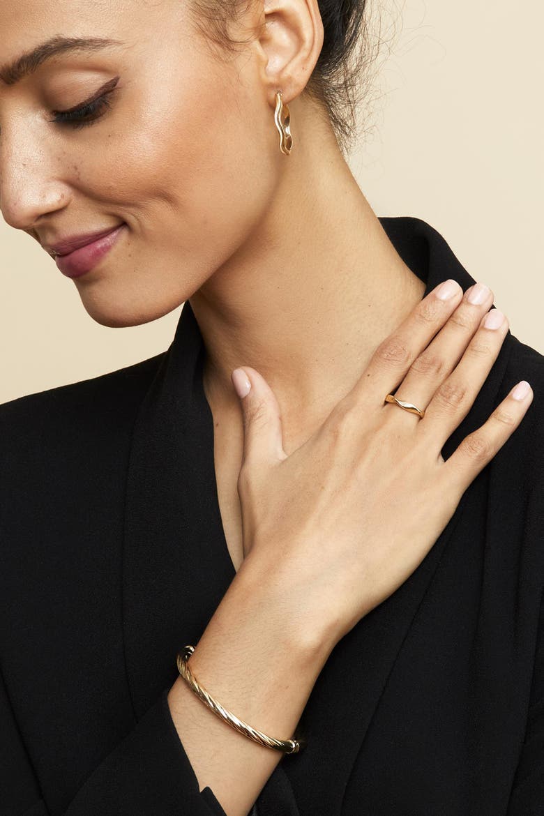 14K Yellow Gold Easy Twist Ring, Alternate, color, Yellow Gold