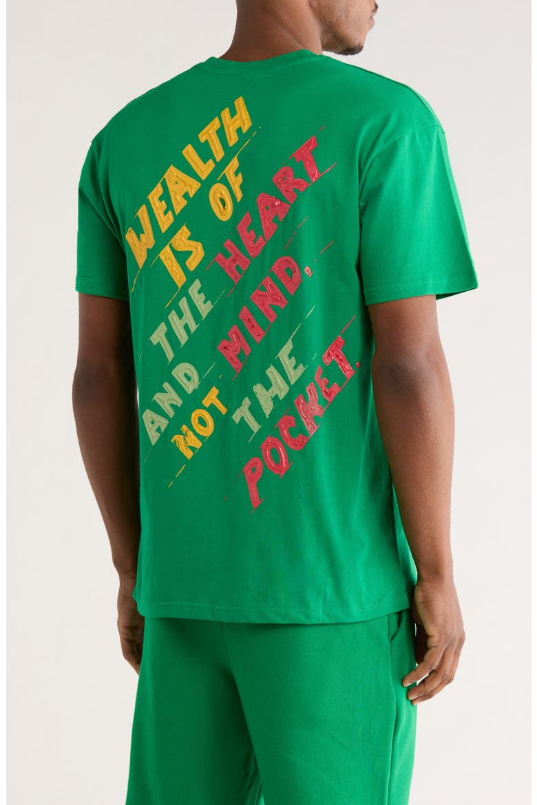 Paint Graphic T-Shirt, Alternate, color, JOLLY GREEN