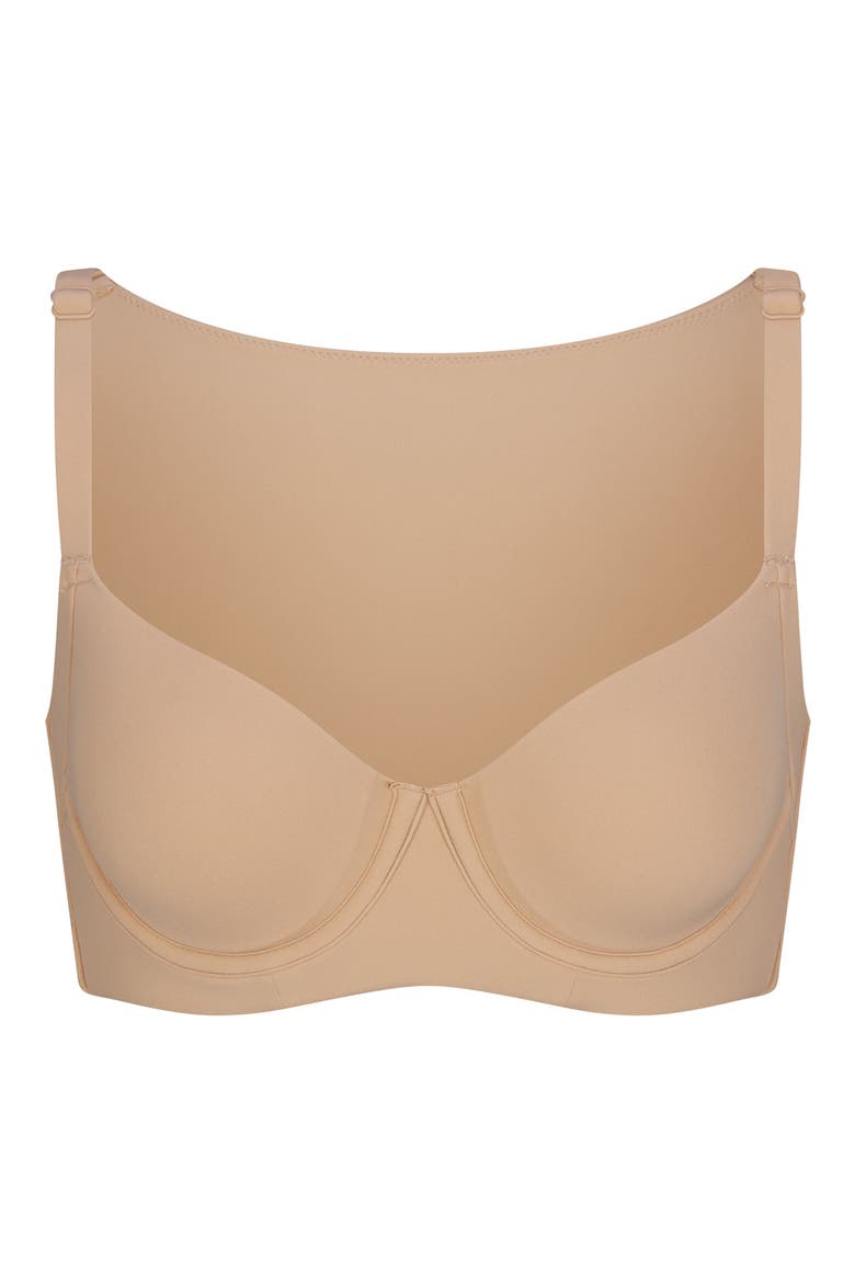 Fits Everybody Back Smoothing Full Coverage Underwire Bra, Alternate, color, CLAY