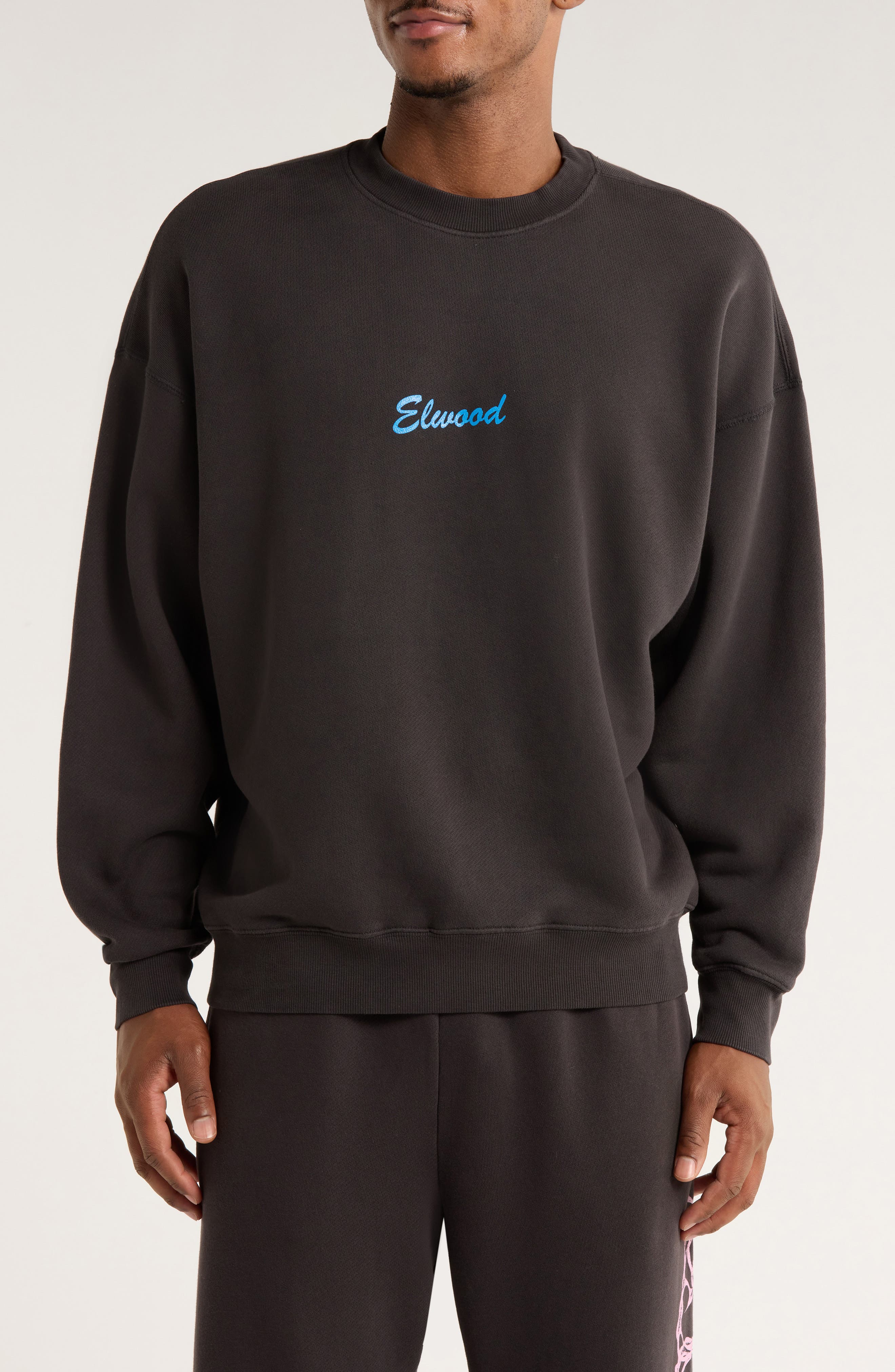Elwood Slice of Heaven Organic Cotton Crewneck Sweatshirt (Men