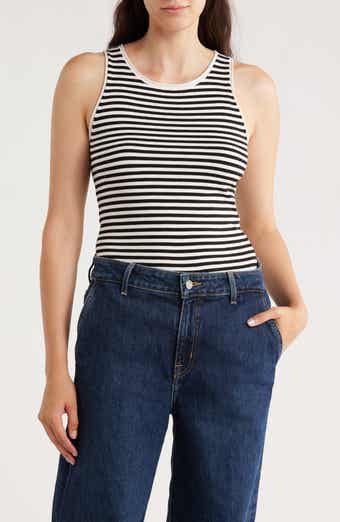 Splendid x Cella Jane Stripe Sweater Tank