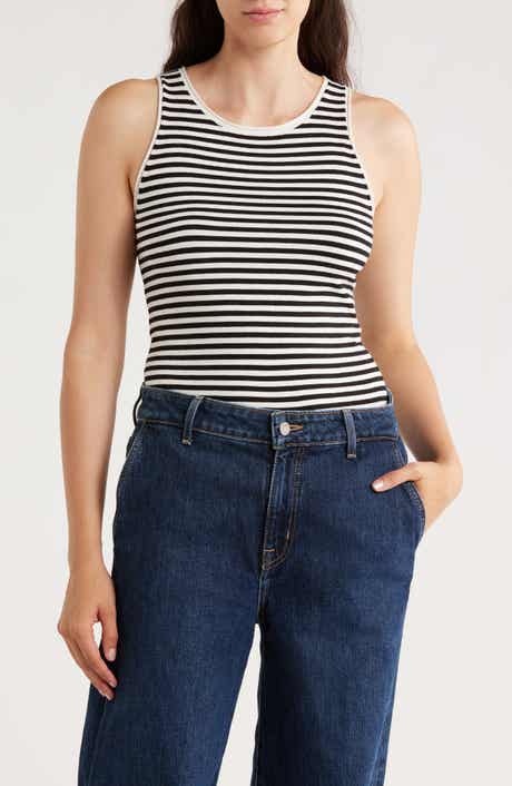 Splendid x Cella Jane Stripe Sweater Tank