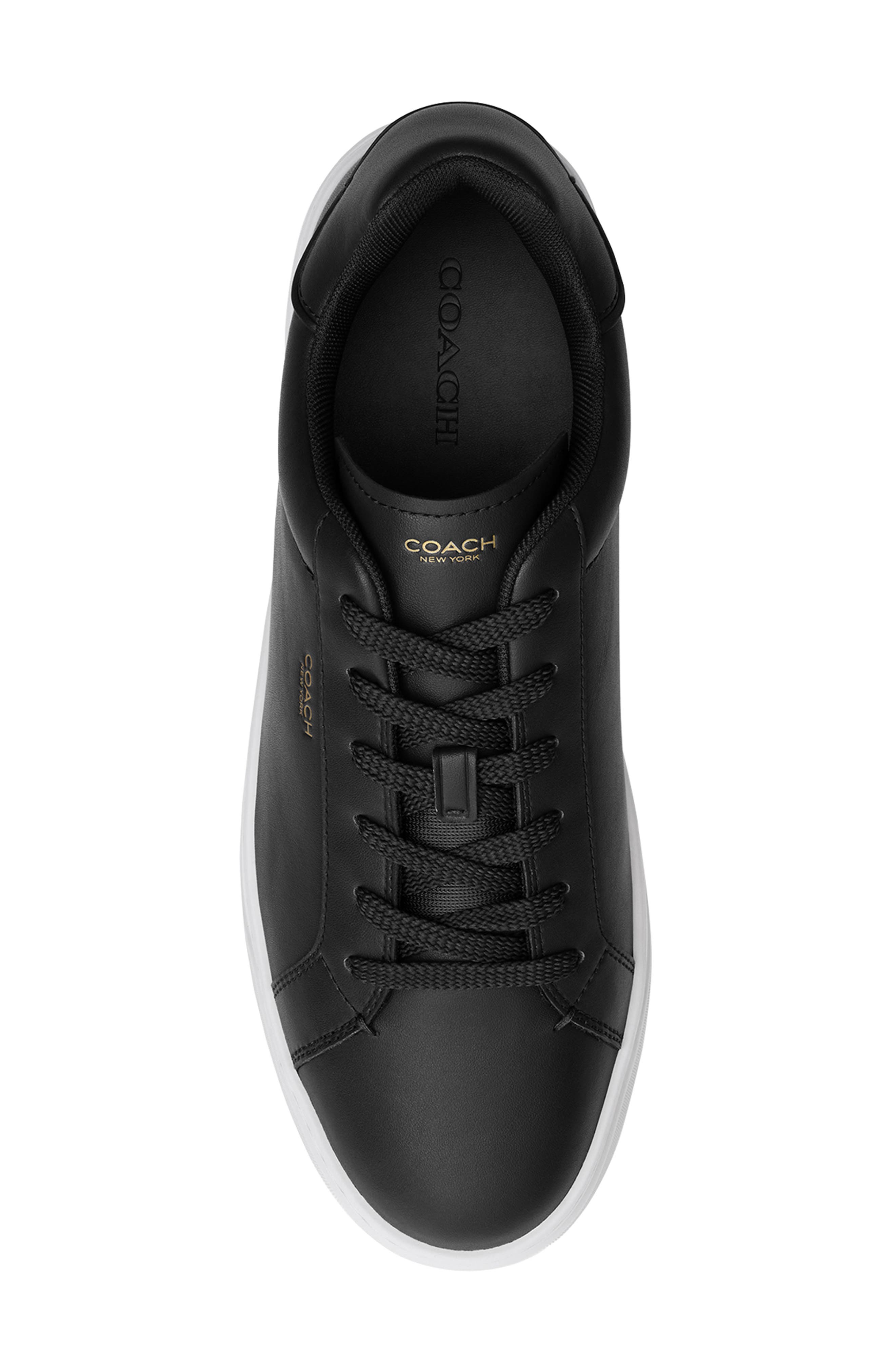 COACH High Line Sneaker, Alternate, color, Black