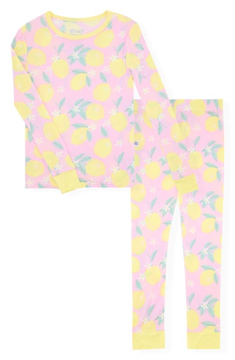 Print Soft Jersey Long Pajamas (Baby)