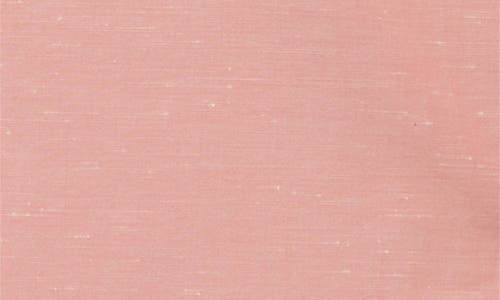 Shop Lafayette 148 New York Slub Cotton Button-up Shirt In Pastel Pink Melange