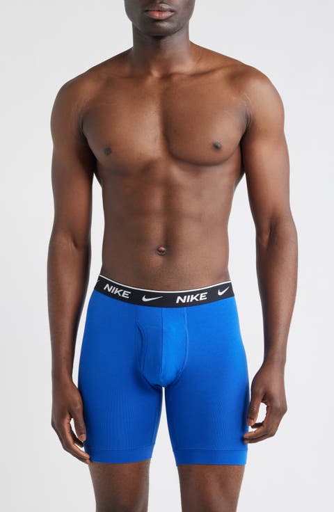 3-Pack Essential Stretch Cotton Long Boxer Briefs