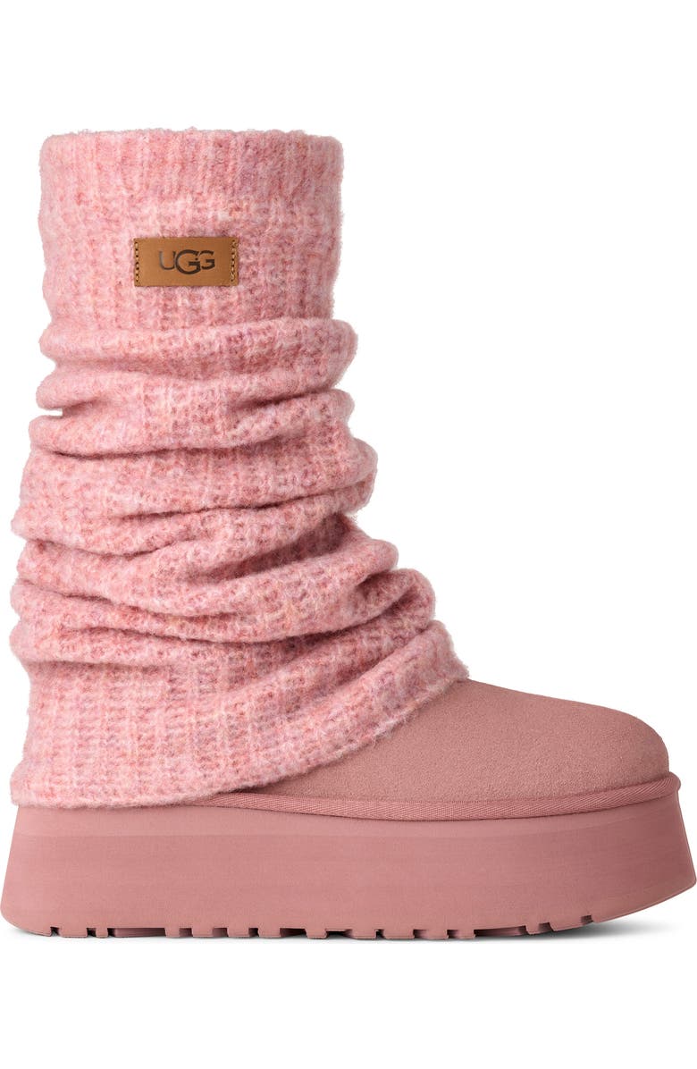 UGG<sup>®</sup> Classic Mini Dipper Legwarmer Boot, Alternate, color,