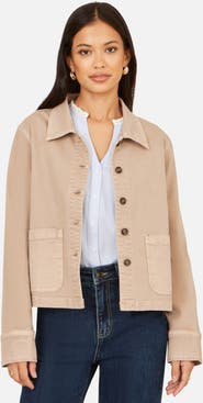 Yumi Canvas Patch Pocket Jacket