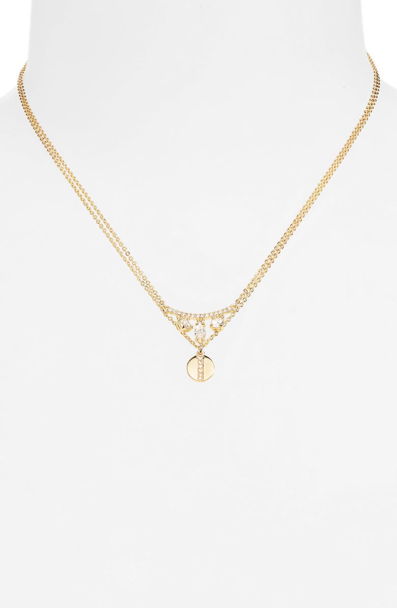 Nordstrom Layered Pendant Necklace, Alternate, color, 