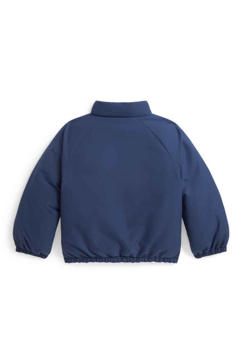 Kids' Down Fill Bomber Jacket, Alternate, color, RUSTIC NAVY