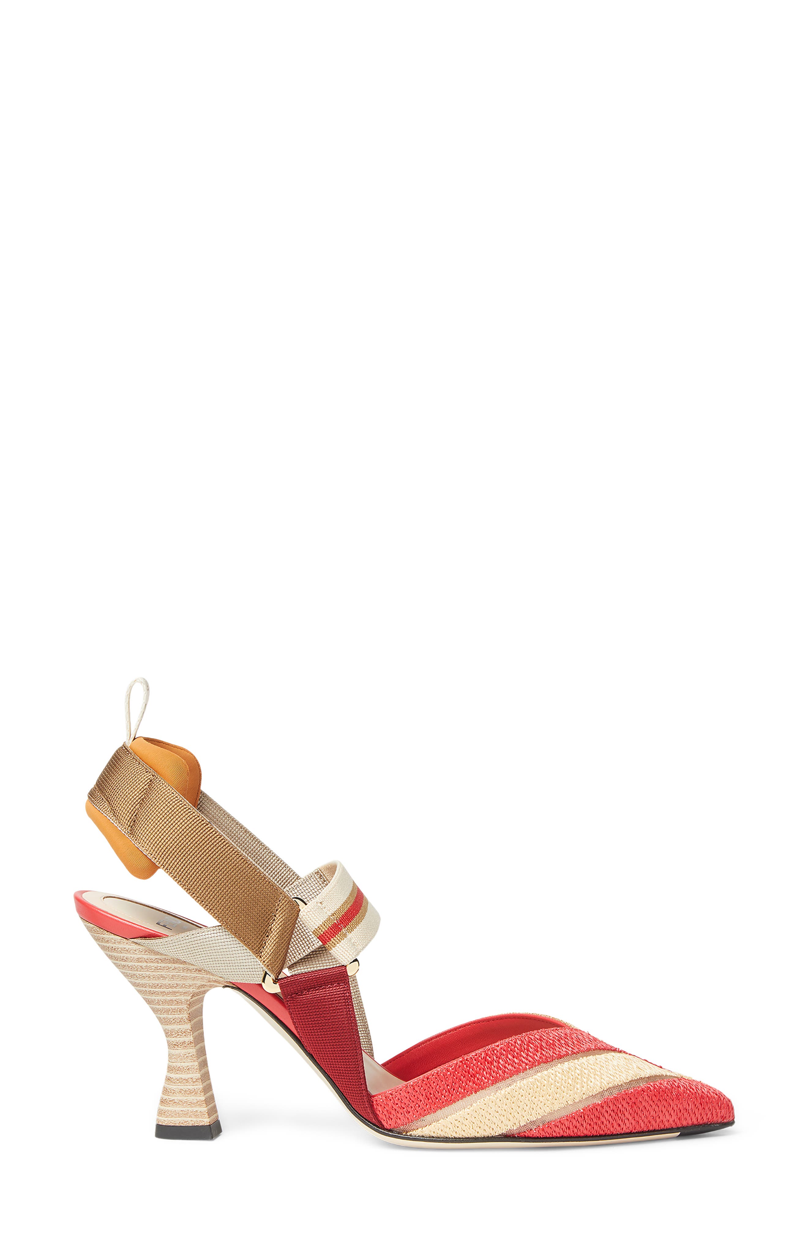 Colibri Slingback Pump, Alternate, color, BEIGE RAFIA RUBINO