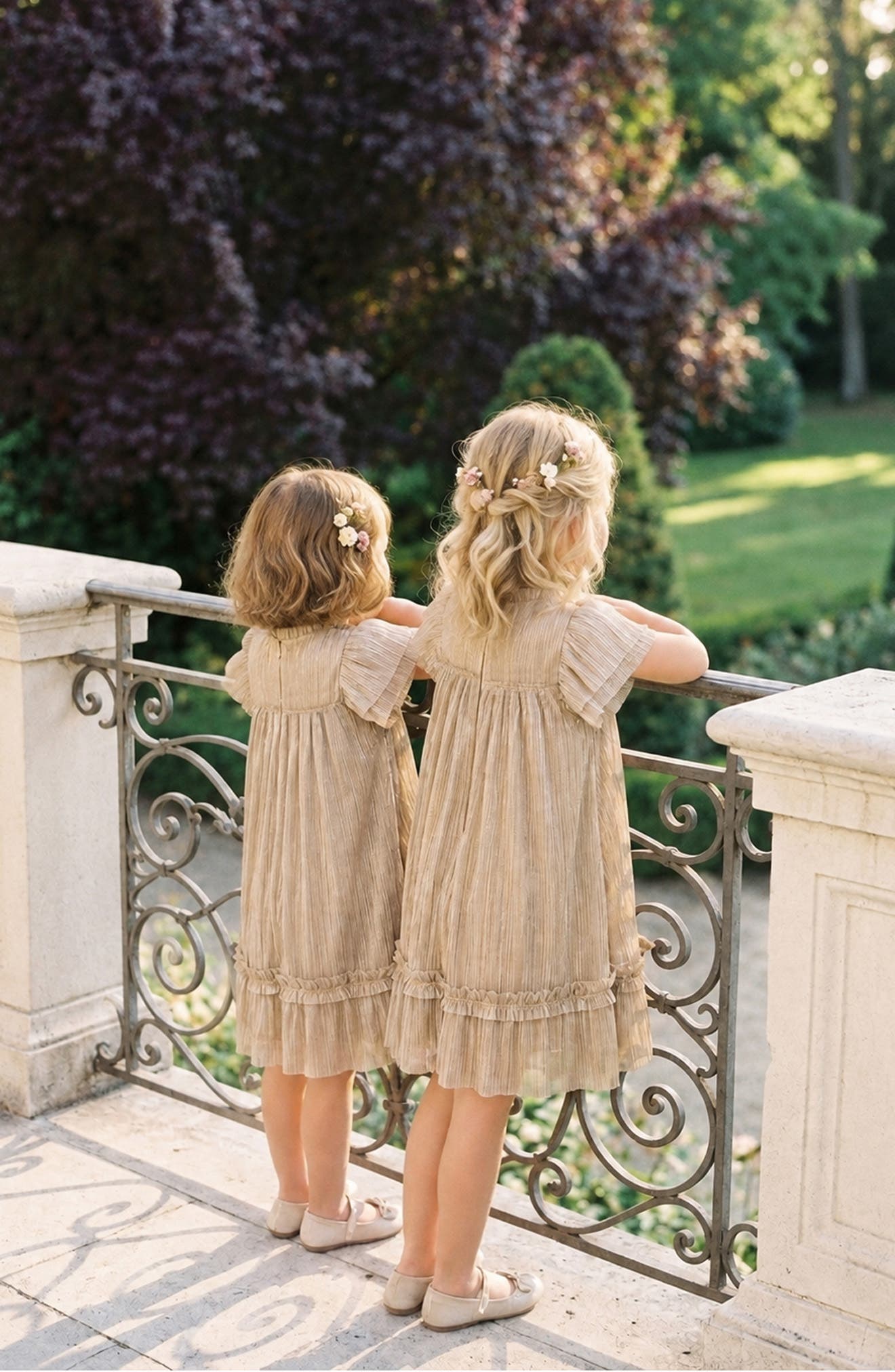 Pippa & Julie Kids' Remy Sparkle Mesh Float Dress | Nordstromrack