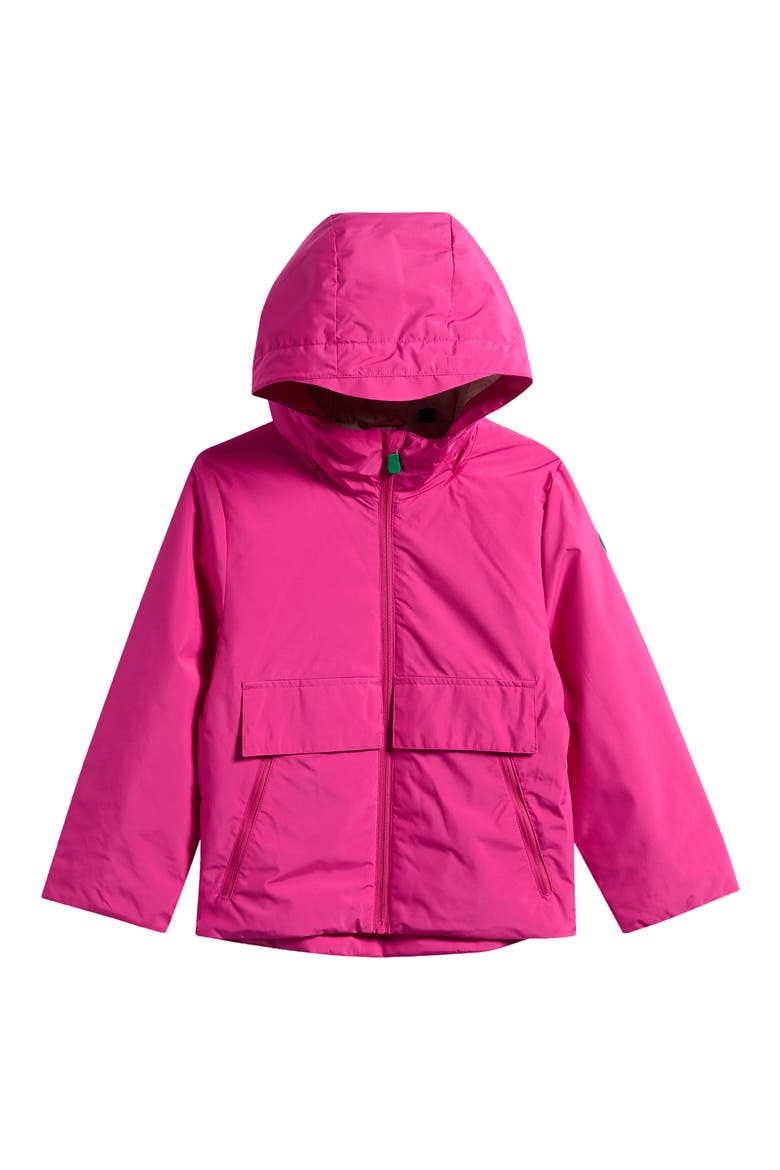 Kids' Rin Hooded Jacket, Main, color, FUCSIA PINK