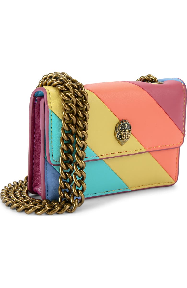 Kurt Geiger London Micro Kensington Convertible Faux Leather Crossbody Bag, Alternate, color,