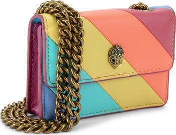 Micro Kensington Convertible Faux Leather Crossbody Bag