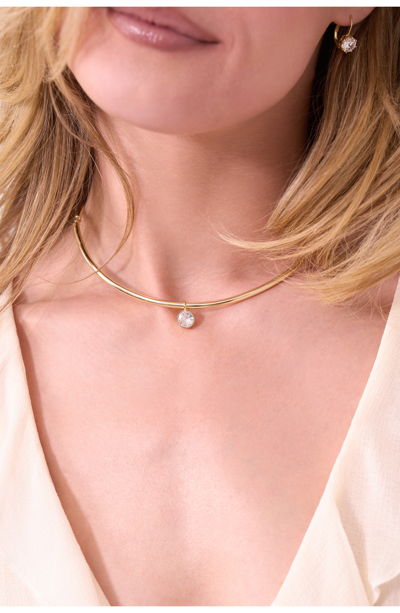 Electric Picks Belle Necklace, Alternate, color, Gold