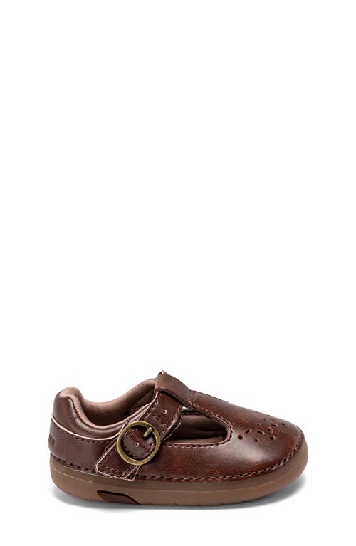 Stride Rite Soft Motion™ Mini Mara T-strap Shoe In Brown