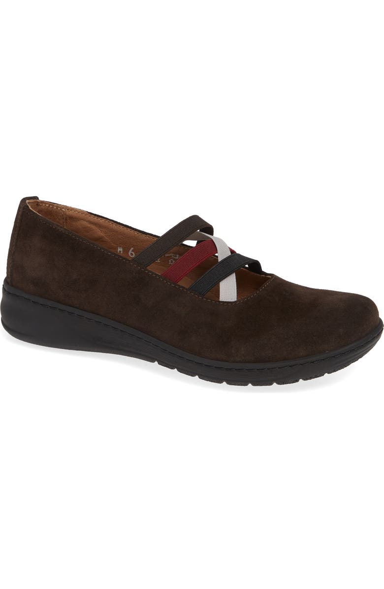 David Tate Marta Flat, Main, color, Brown Suede