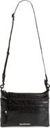 Balenciaga Explorer Double Pouch Lambskin Messenger Bag