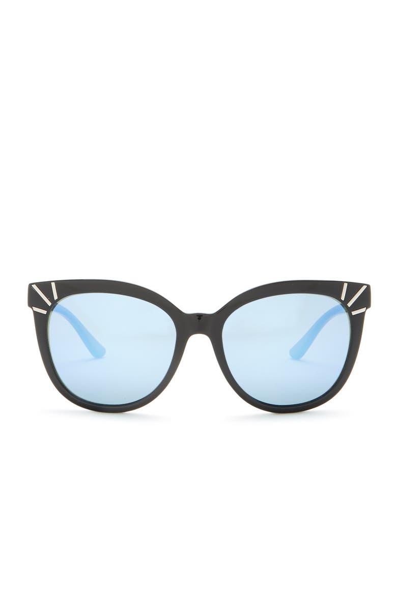 Tory Burch 56mm Cat Eye Sunglasses, Alternate, color, 