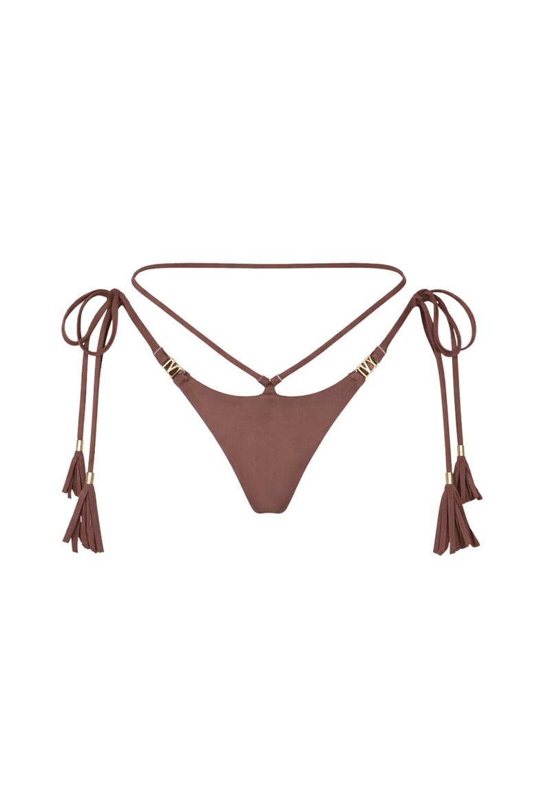 Rubia Bikini Bottom, Main, color, Brown
