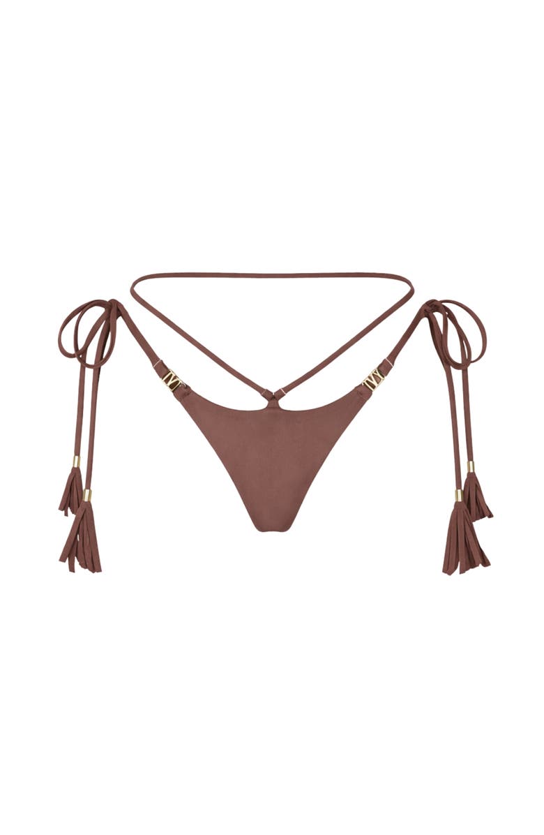 Ivy Swimwear Rubia Bikini Bottom, Main, color, Brown