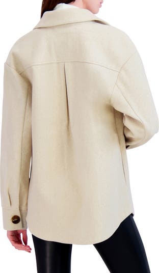 Faux Wool Shacket