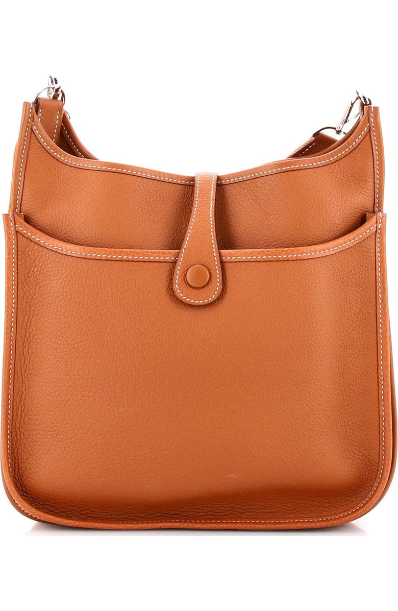 Pre-Owned Hermes Evelyne Bag Gen III Clemence PM, Alternate, color, Gold