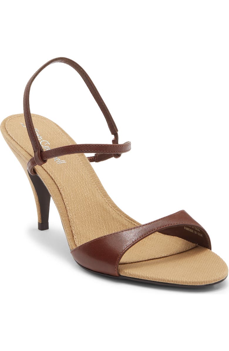 Jeffrey Campbell Calla Sandal, Main, color, Brown Tan Combo