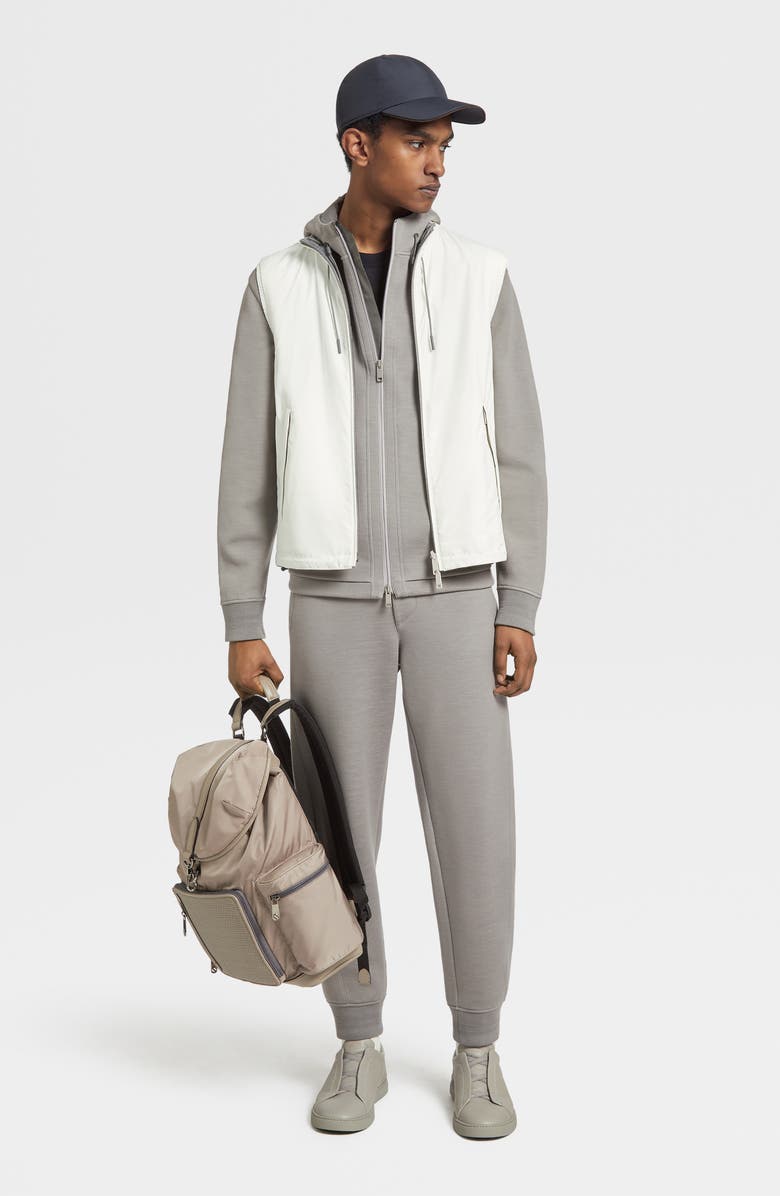 ZEGNA Zephyr Reversible Vest, Alternate, color, White