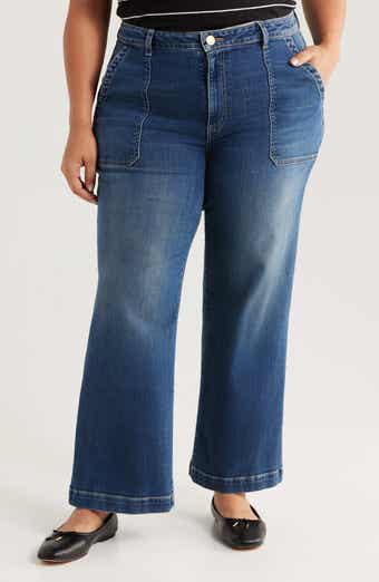 KUT from the Kloth Meg High Waist Wide Leg Jeans