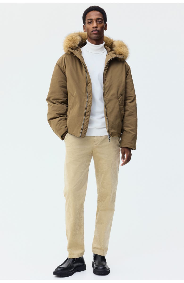 H&M Regular Fit Corduroy Trousers, Alternate, color, 