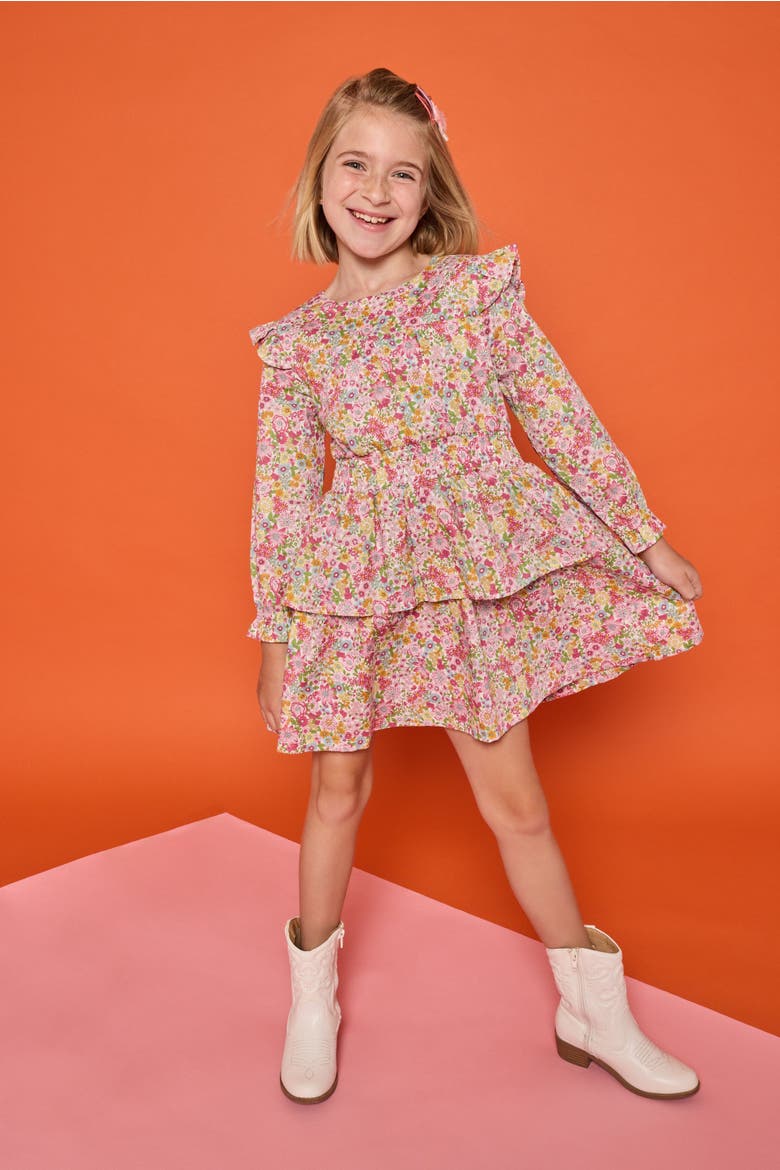 Kids' Carleton Dress, Alternate, color, Marblehead Meadow Floral