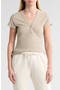 V-Neck Cotton Blend Henley