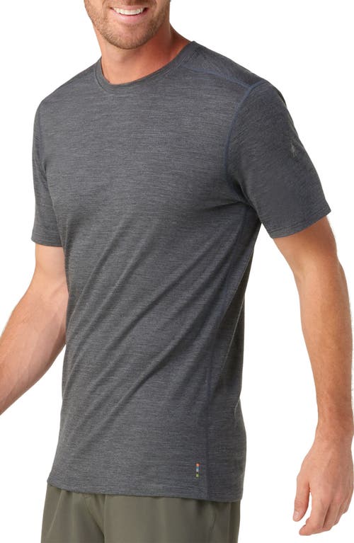 Smartwool Merino Wool Short Sleeve T-shirt In Gray
